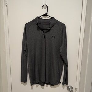 Under Armour Charcoal Quarter-Zip Top